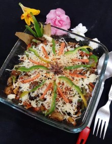 Rice n Veg Casserole Recipe